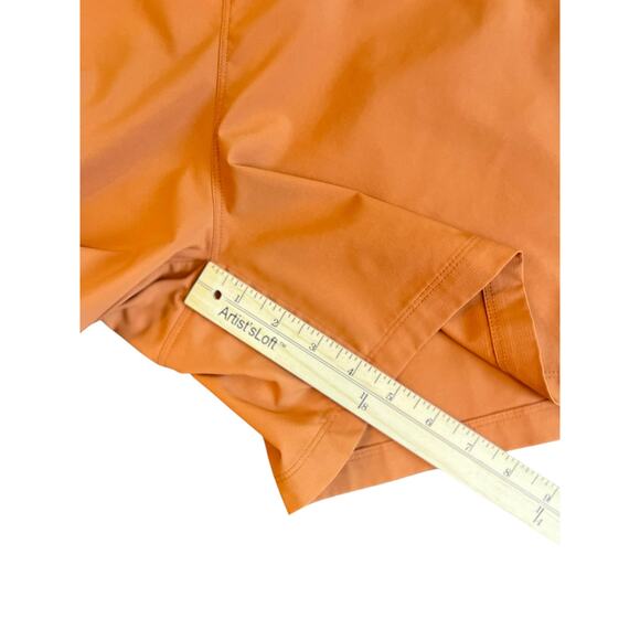 2/$50 DEAL ALERT!! PATAGONIA WOMENS TECH SHORTS STY# 82025 BURNT ORANGE SIZE L - Picture 10 of 13